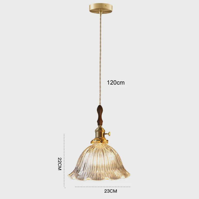 Moderne Glazen Hanglamp - Stijlvolle Plafondlamp voor Woonkamer, Keuken & Eetkamer