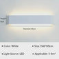 Moderne LED Wandlamp - Stijlvolle Verlichting voor Woonkamer, Slaapkamer & Hal