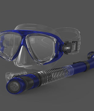 COPOZZ 2025 Duikmasker Set met Snorkel - Anti-Condens, Verstelbaar, Volwassenen