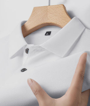 Heren Poloshirt Korte Mouw - 100% Gemerceriseerd Katoen, Ademend & Stijlvol voor Zomer, Golf & Casual