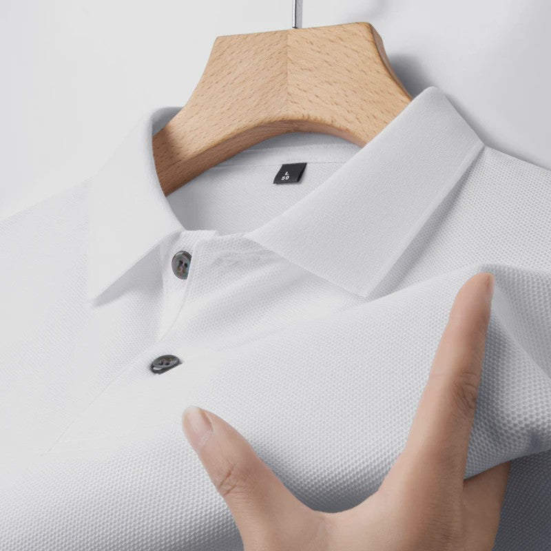 Heren Poloshirt Korte Mouw - 100% Gemerceriseerd Katoen, Ademend & Stijlvol voor Zomer, Golf & Casual