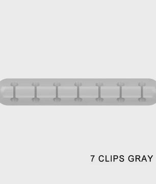 Universele Kabel Organizer Clips - Houd uw Bureau Netjes en Georganiseerd