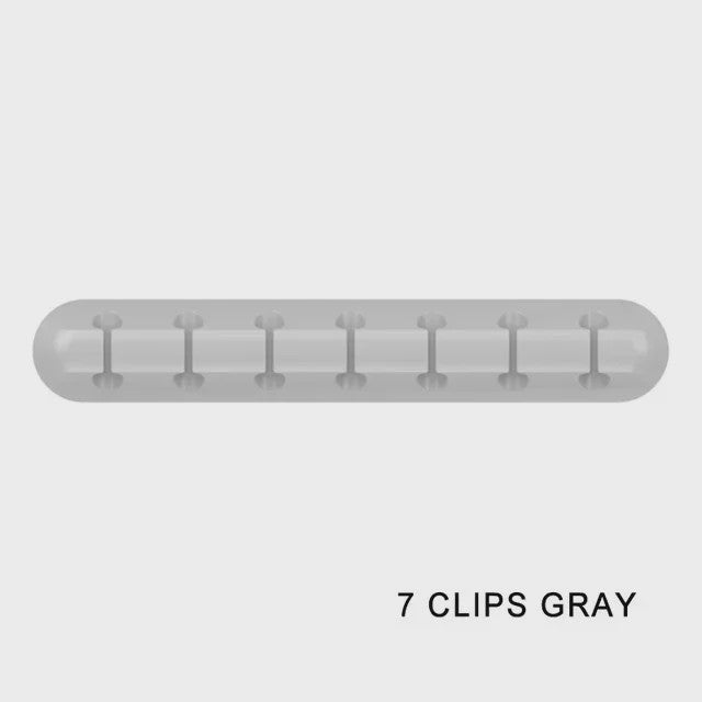 Universele Kabel Organizer Clips - Houd uw Bureau Netjes en Georganiseerd