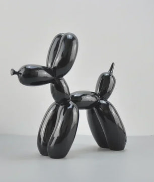 Glanzende Ballonhond Sculptuur - Stijlvolle Decoratie voor Huis & Kantoor