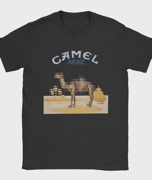 Retro Camel Cigarettes T-Shirt - Vintage Oversized Unisex Kleding