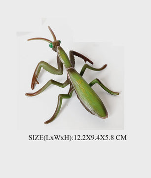 Realistische Insecten Model Figuren: Bidsprinkhaan, Bladwesp & Meer - Educatief Speelgoed & Decoratie