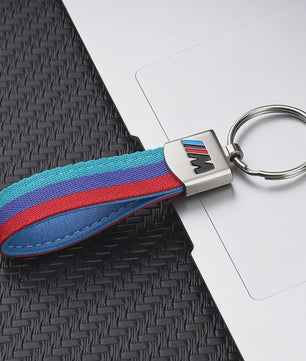 Luxe Lederen Sleutelhanger BMW M - Sportief Design voor BMW 1-7 Serie, X1-X7