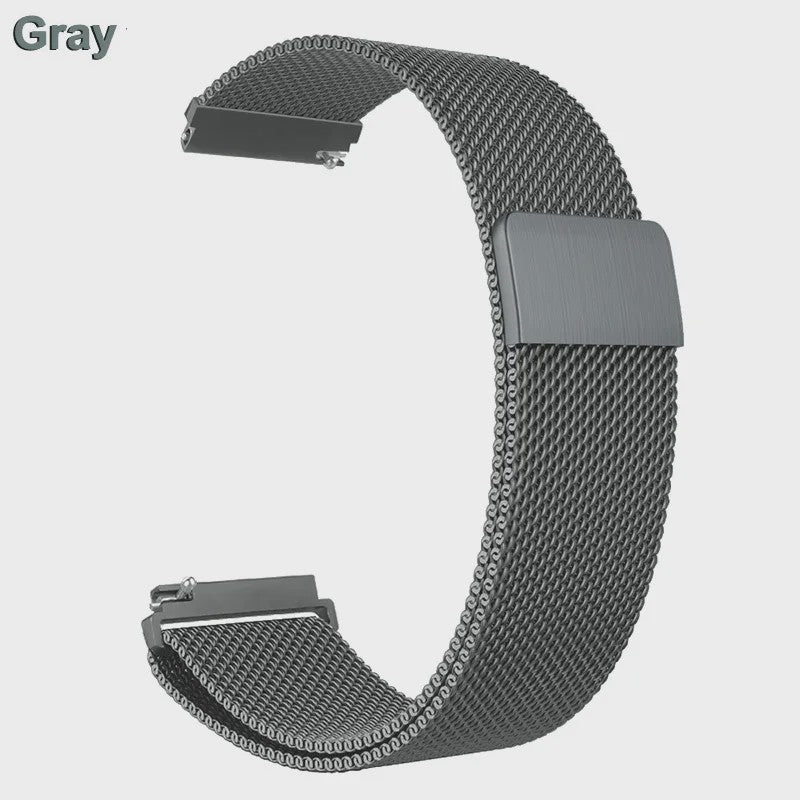 Milanese RVS Horlogeband 18mm 20mm 22mm voor Garmin Vivoactive Venu | Magnetische Sluiting