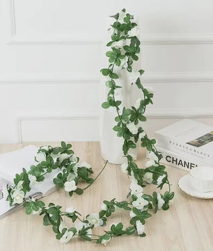 250cm Kunst Rozen Slier - Decoratieve Nepbloemen voor Bruiloft, Huis & Tuin