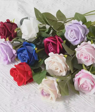 Kunst Rozen Takken - Realistische Kunstbloemen voor Bruiloft & Decoratie (1, 5, 10, 20 stuks)