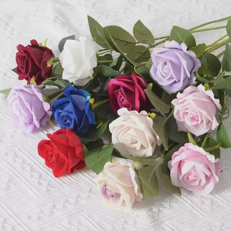 Kunst Rozen Takken - Realistische Kunstbloemen voor Bruiloft & Decoratie (1, 5, 10, 20 stuks)