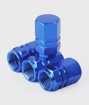 Set Aluminium Ventieldopjes - Universeel voor Auto, Motor, Fiets - Stof- en Waterdicht