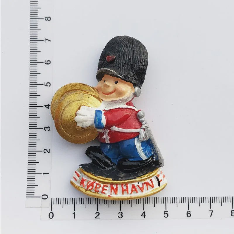 3D Koelkastmagneten Denemarken - Souvenir & Decoratie