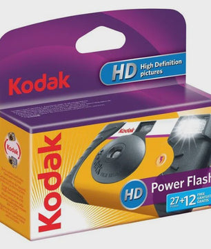 Kodak HD Power Flash Wegwerpcamera - 27+12 Foto's met Ingebouwde Flitser