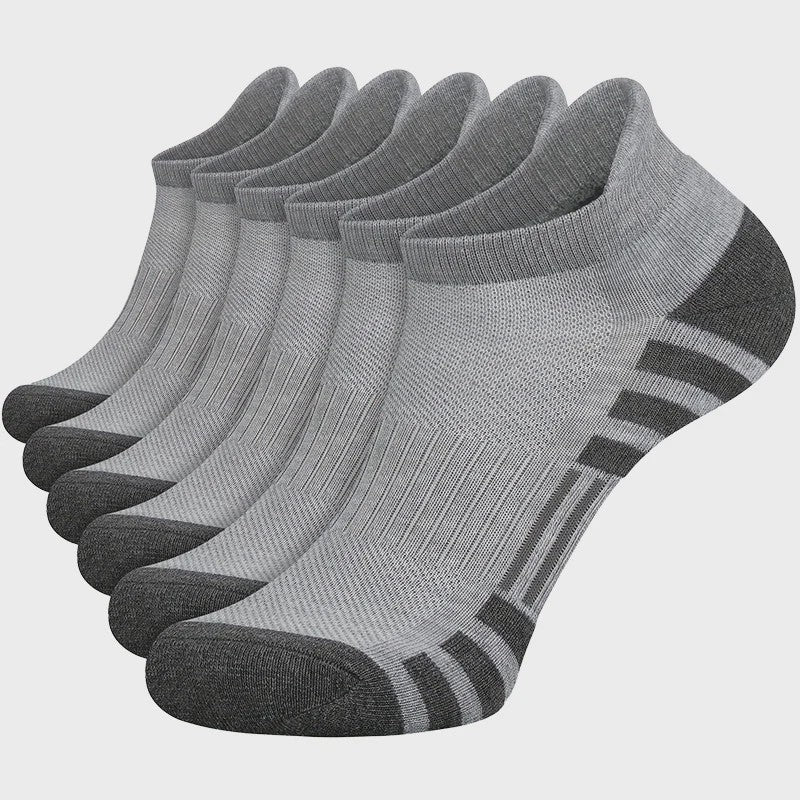 Heren Sportsokken 6/12 Paar - Comfortabel, Ademend & Duurzaam voor Outdoor, Gym & Voetbal