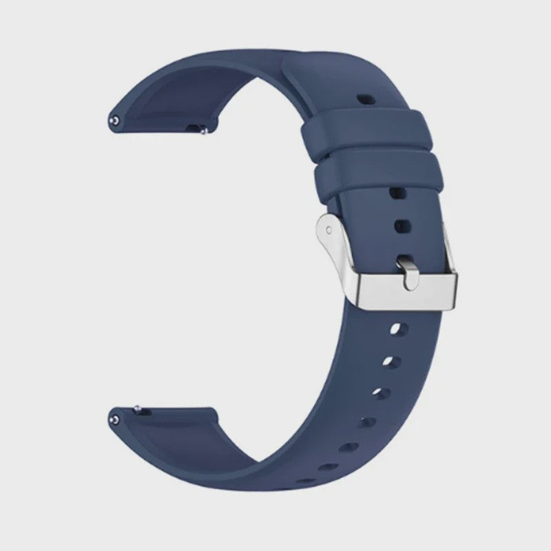 Universele Siliconen Horlogeband 20mm & 22mm - Snelwissel & Comfortabel