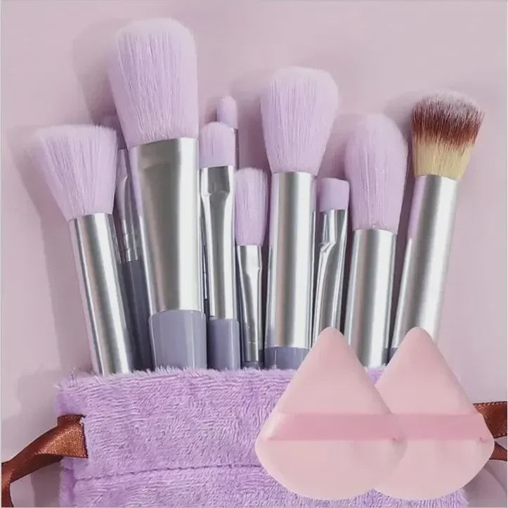 Professionele Make-up Kwasten Set: Zachte Kabuki & Blending Penselen voor Foundation, Poeder, Oogschaduw - Beauty Tools Kit