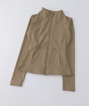Dames Sportjack met Lange Mouwen - Windbreaker Stijl voor Running, Yoga & Workouts