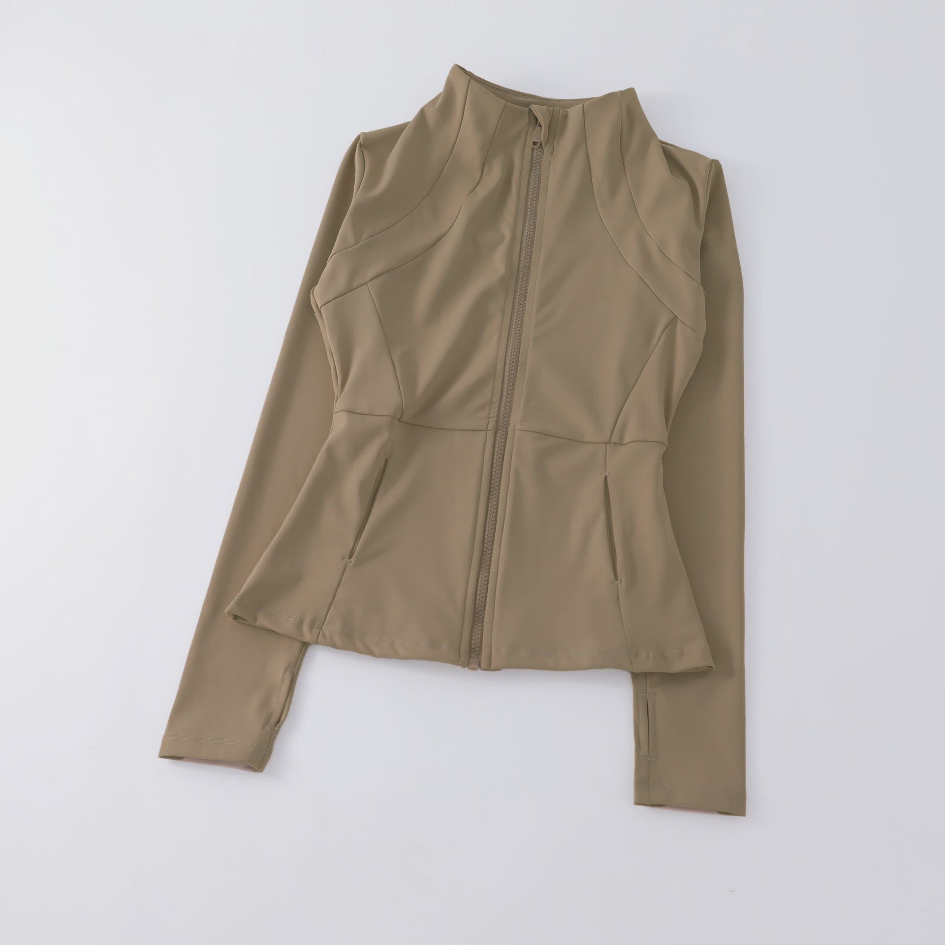 Dames Sportjack met Lange Mouwen - Windbreaker Stijl voor Running, Yoga & Workouts