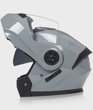 BLD Modulaire Flip-Up Motorhelm met Dubbele Lens - Veiligheid & Comfort voor Motocross