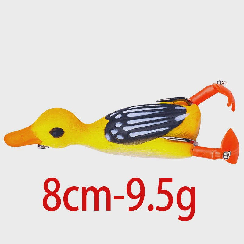 Realistische Eenden Vissen Lokaas - 8.5cm, 12g - Perfect voor Baars, Karper & Snoek