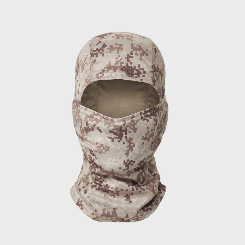 Camouflage Balaclava Volledig Gezicht Masker - Ademend, UV-beschermend voor Outdoor Sporten