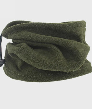 Verstelbare Fleece Nekwarmer & Buff - Winter Nek Tube voor Sport & Outdoor