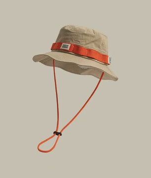 Heren Bucket Hat met Brede Rand - UV Bescherming voor Vissen, Wandelen & Outdoor