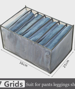 Opvouwbare Lade Organizer Set voor Ondergoed, Sokken en BH's - Mesh Opbergdozen