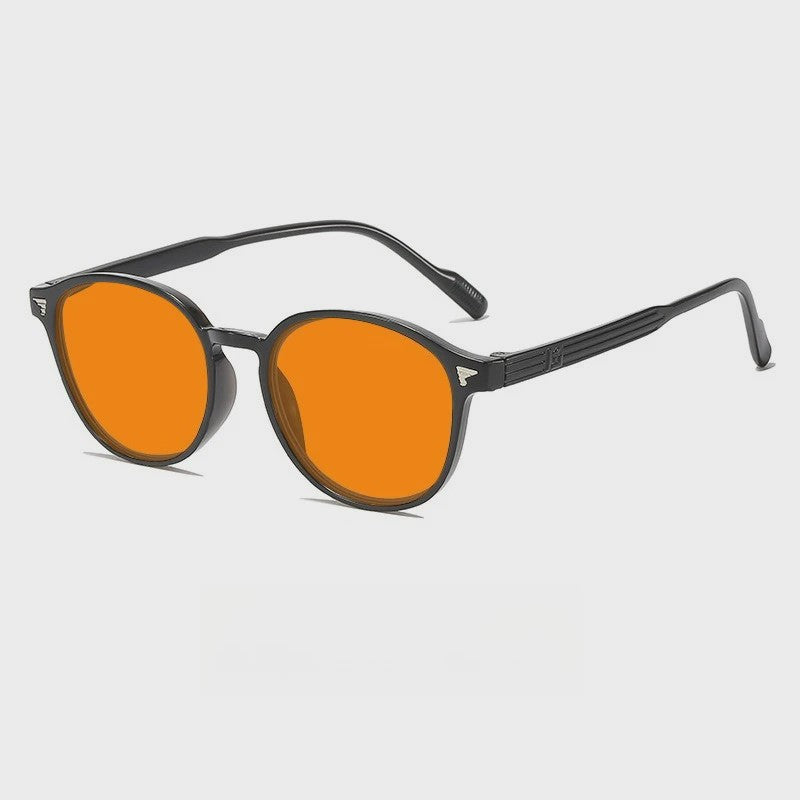 SEAMERGO Retro Unisex Nachtzicht Bril - UV Bescherming, Anti Blauw Licht & Straling