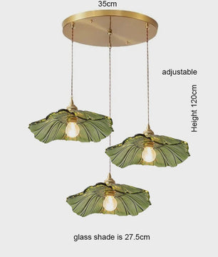 Vintage Bloemen Glazen Hanglamp - Sfeervolle Decoratie voor Woonkamer & Slaapkamer