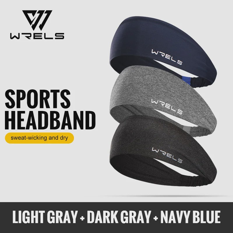 WRELS Sport Hoofdband - Vochtafvoerend & Ademend voor Dames en Heren