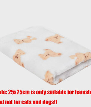 Zachte Fluwelen Deken voor Huisdieren - Warm & Comfortabel met Schattige Pootafdrukken