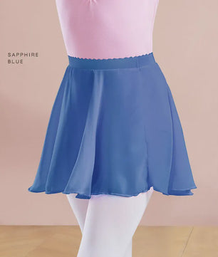 18 Colours Ballet Skirt Girls Toddler Kids Dance Chiffon Skirt Elastic Waist Short Dance Skirt for Girls Tutu Skirt for Ballet