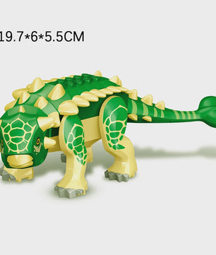 Grote Bouwblok Dinosaurus Speelgoed - Indominus Rex & Tyrannosaurus Rex Modellen