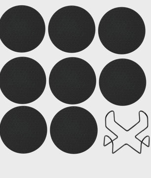 Siliconen Onderzetters Set met Houder - Anti-slip & Hittebestendig