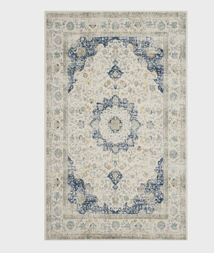 Wasbaar & Opvouwbaar Perzisch Retro Vloerkleed | Zacht Imitatie Kasjmier voor Woonkamer, Slaapkamer & Hal