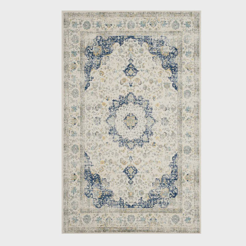 Wasbaar & Opvouwbaar Perzisch Retro Vloerkleed | Zacht Imitatie Kasjmier voor Woonkamer, Slaapkamer & Hal