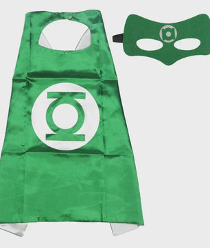 Superheld Cape en Masker Set - Kinderen Cosplay Verkleedkostuum