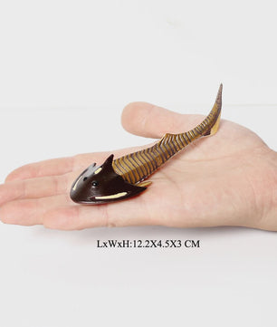 Educatieve Prehistorische Zeedieren Figuren Set: Baculite, Opabinia, Krab & Meer