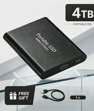 Snelle Externe SSD 1TB/2TB USB 3.1 - Compacte Mobiele Opslag voor PC & Mac