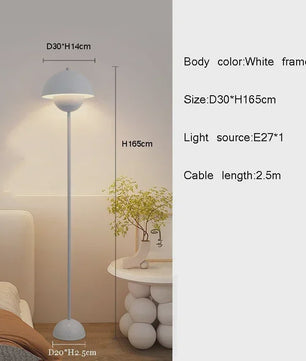 Danish Bud Design Lamp - Stijlvolle Vloerlamp en Tafellamp met E27 Fitting