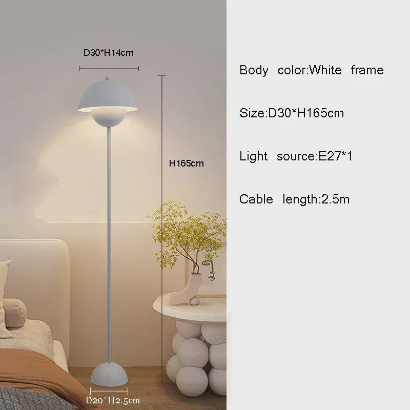 Danish Bud Design Lamp - Stijlvolle Vloerlamp en Tafellamp met E27 Fitting