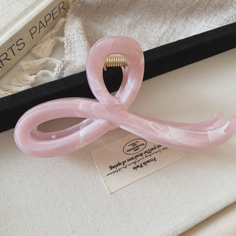 Minimalistische Geometrische Haarclip - Acryl Vierkante Klip