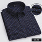 Herenshirt Lange Mouw - Stijlvol Casual & Zakelijk, Print & Streep, All-Season Top