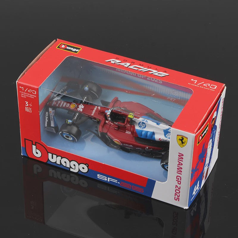 Bburago 1:43 Formule 1 Raceauto Model - Red Bull, Mercedes, Ferrari, McLaren