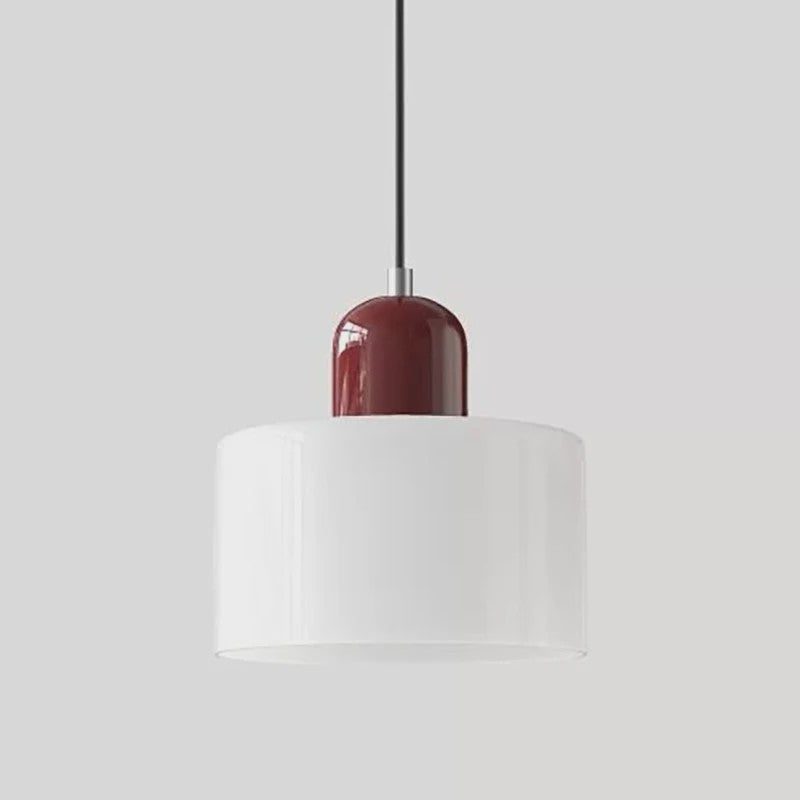 Moderne Glazen Hanglamp E27 - Sfeervolle Verlichting voor Slaapkamer, Nachtkastje of Bar