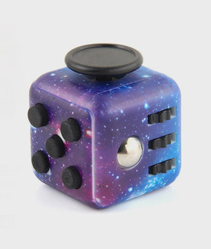 Fidget Cube & Dodecahedron: 6/12 Zijden Stressverlichter & Sensorisch Speelgoed