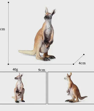 Realistische PVC Dierenfiguren Set: Wilde Dieren Collectie