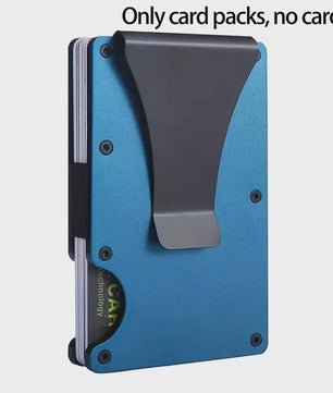 Minimalistische RFID Portemonnee met Geldclip - Slank & Krasbestendig Kaarthouder